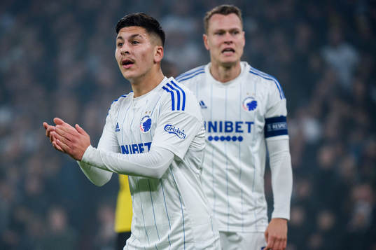 Roony Bardghji and Viktor Claesson of FC Copenhagen