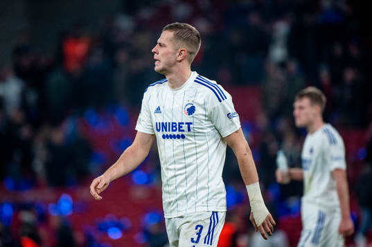 Denis Vavro of FC Copenhagen looks dejected