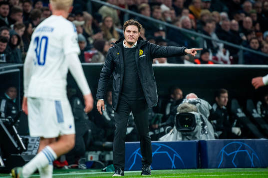 Head coach Edin Terzic of Dortmund