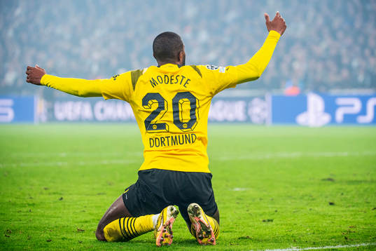 Anthony Modeste of Dortmund