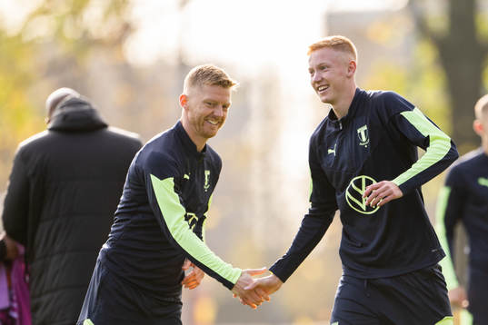 Anders Christiansen and Hugo Larsson