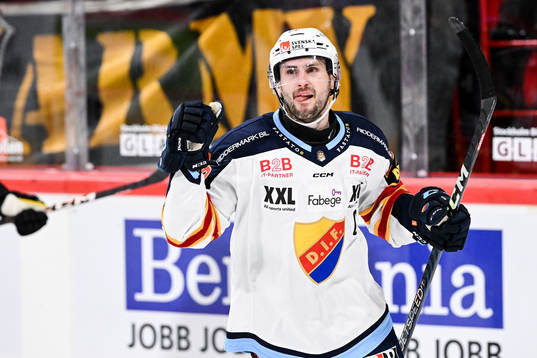 Djurgårdens Marcus Kruger jublar