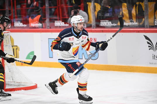 Djurgårdens Marcus Kruger jublar