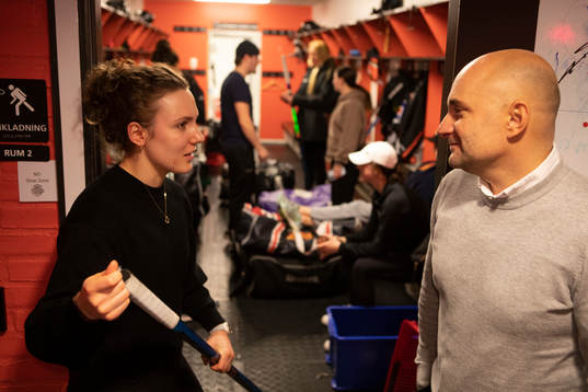 Göteborgs Alexa McMillan och Tony Cuzic
