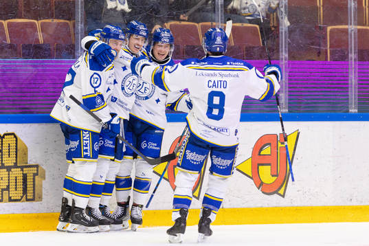 Leksands Anton Lindholm, Martin Karlsson, Patrik Zackrisson