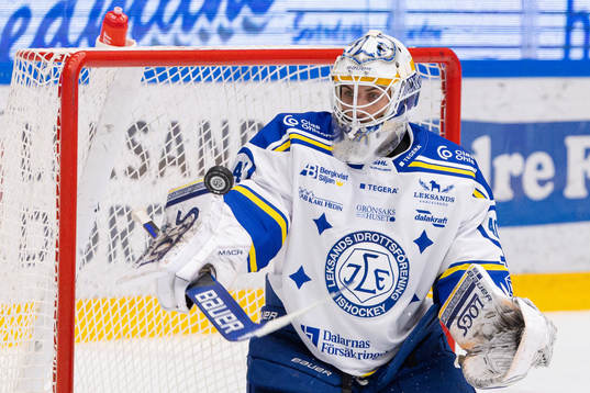 Leksands målvakt Mantas Armalis