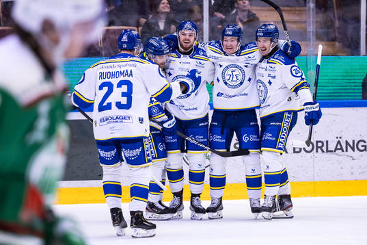 Leksands Tobias Ekberg jubel