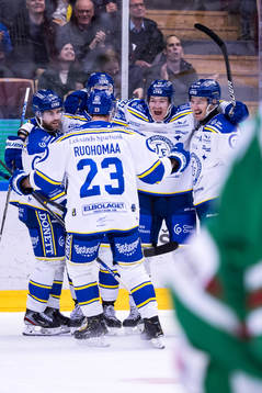 Leksands Tobias Ekberg jubel