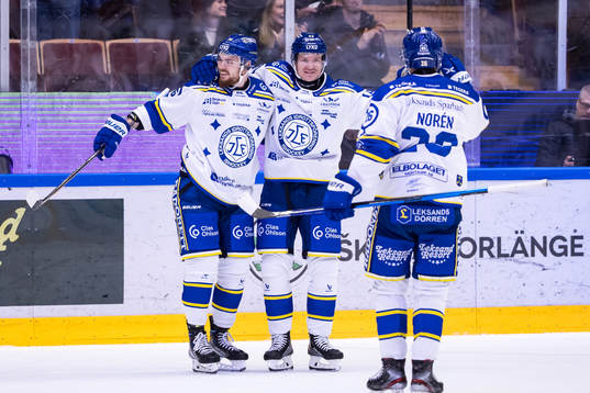 Leksands Tobias Ekberg jubel