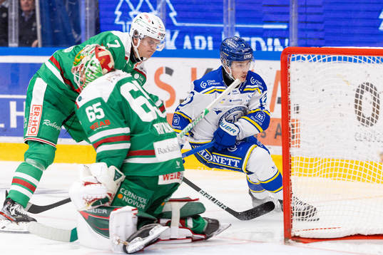 Rögles Erlend Lesund och Leksands Marcus Karlberg