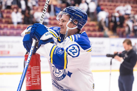 Leksands Tobias Ekberg jubel
