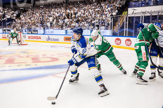 Leksands John Quenneville och Rögles Adam Tambellini