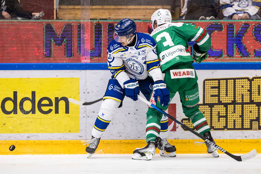 Leksands Patrik Noren och Rögles Michael Kapla