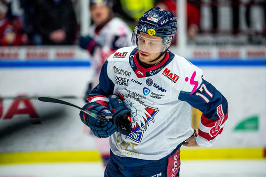 Linköpings Sebastian Strandberg deppar