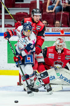 Linköpings Christoffer Ehn mot Malmö Redhawks Thomas