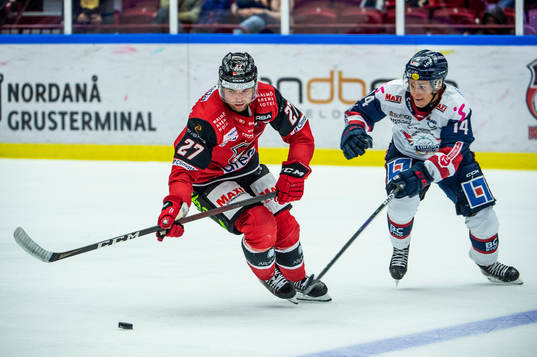 Malmö Redhawks Ponthus Westerholm mot Linköpings Arvid