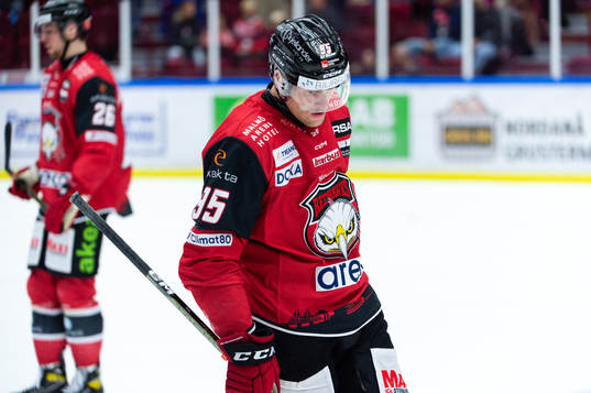 Malmö Redhawks Carl Persson deppar