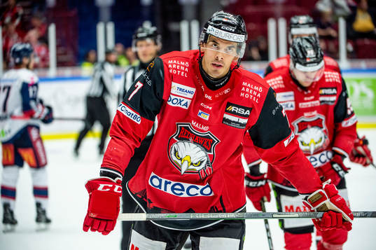 Malmö Redhawks Oliver Lauridsen deppar