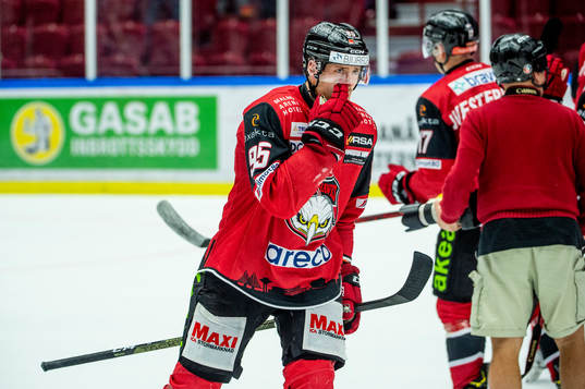 Malmö Redhawks Carl Persson deppar