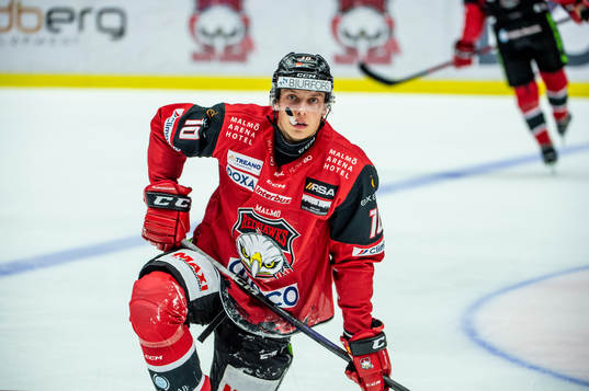 Malmö Redhawks William Von Barnekow deppar