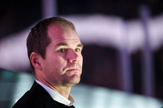 Färjestads huvudtränare Tomas Mitell
