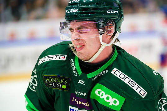 Färjestads Oscar Lawner har ont