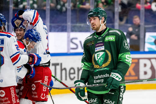 Färjestads August Tornberg deppar