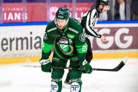 Färjestads Per Åslund deppar