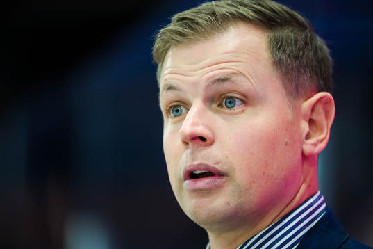 Oskarshamns tränare Martin Filander