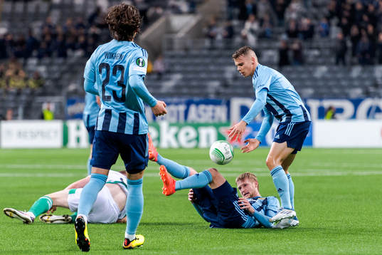 Gustav Wikheim, Kalle Holmberg and Elias Andersson of