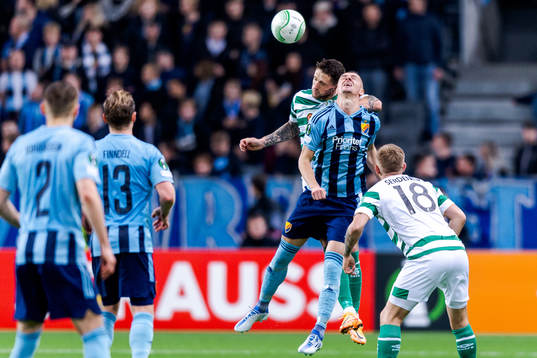 Lee Grace of Shamrock Rovers and Haris Radetinac of