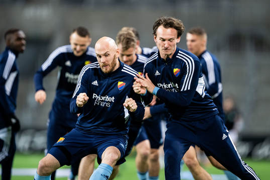 Magnus Eriksson and Hjalmar Ekdal of Djurgården