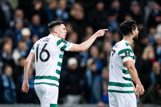of Shamrock Rovers Gary O Neill reacts