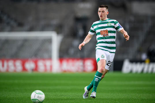Andrew Lyons of Shamrock Rovers