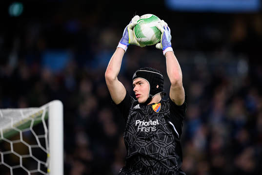 goalkeeper Jacob Widell Zetterström of Djurgården