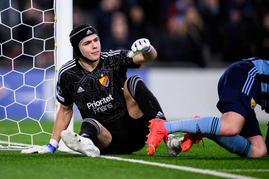 goalkeeper Jacob Widell Zetterström of Djurgården