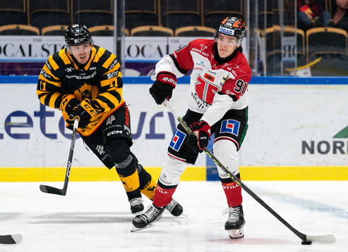 Skellefteås Max Lindholm och Örebros Leo Carlsson