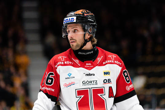 Örebros Mathias Bromé deppar