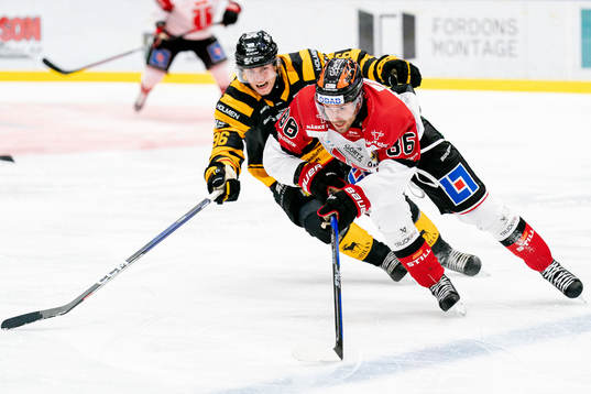 Örebros Mathias Bromé och Skellefteås Rickard Hugg