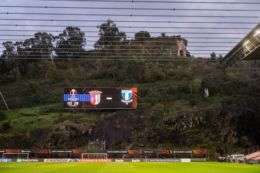 General view of Estádio Municipal de Braga