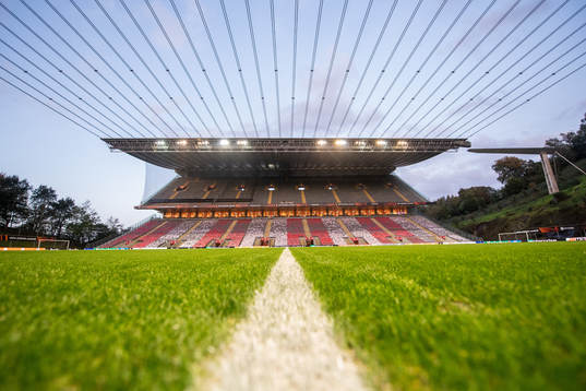 General view of Estádio Municipal de Braga