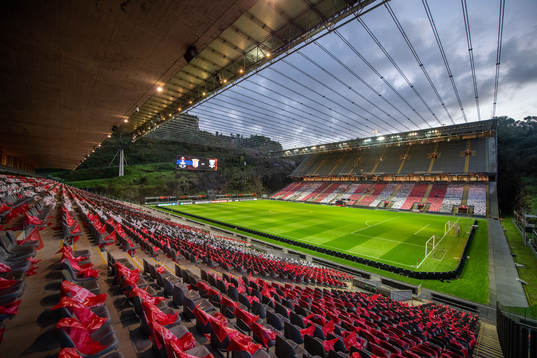 General view of Estádio Municipal de Braga