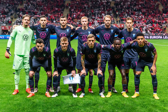 The starting eleven of Malmö FF
