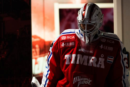 Timrås målvakt Jacob Johansson