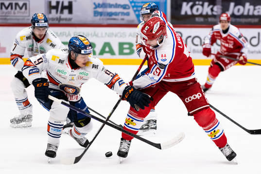 Växjös Victor Stjernborg och Timrås Anton Lander