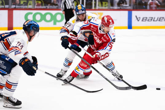 Växjös Glenn Gustafsson och Timrås Anton Wedin