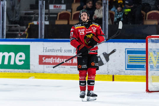 Luleås Isac Brännström deppar