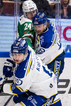 Leksands Anton Lindholm och Rögles Marco Kasper