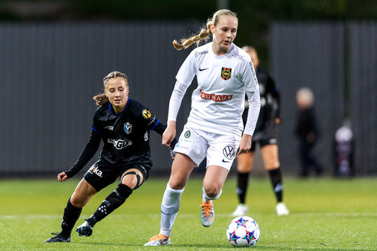 Växjös Tekla Höckert och Brommapojkarnas Line Wessman