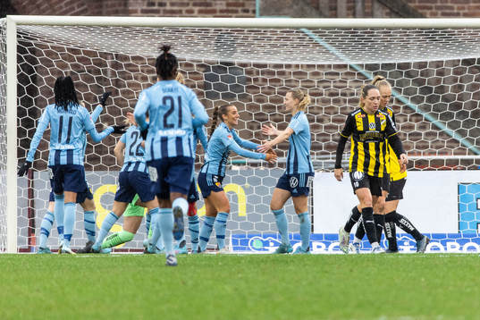 Djurgårdens Tilde Lindwall jublar